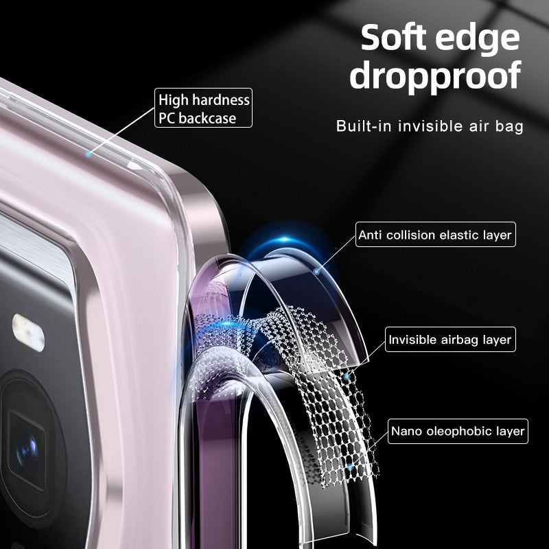 For Honor Magic6 RSR Porsche Design 5G Anti-Scratch Phone Case Hybrid TPU + PC Phone Cover For Honor Magic6 RSR Porsche Design 5G Anti-Scratch Phone Case Hybrid TPU + PC Phone Cover